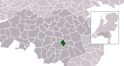 Map - NL - Municipality code 0820 (2009)